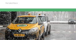 Desktop Screenshot of marrakechtaxis.com