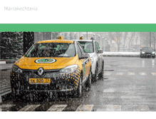 Tablet Screenshot of marrakechtaxis.com